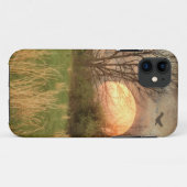 Coques Case-Mate iPhone Coucher de soleil de Country Meadow (Dos (Horizontal))