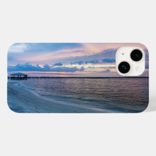 Coque Pour iPhone 14 Coucher de soleil de Navarre Père Noël Rosa