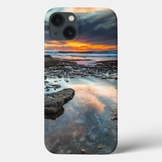Coques Case-Mate iPhone Coucher de soleil des marées (Verso)