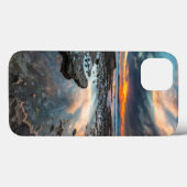 Coques Case-Mate iPhone Coucher de soleil des marées (Verso (horizontal))