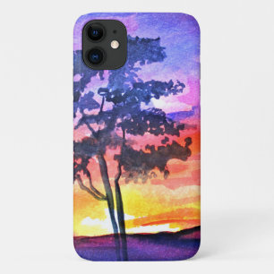 Case-Mate iPhone Case Coucher de soleil Dream paysage aquarelle art