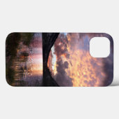 Coques Case-Mate iPhone Coucher de soleil du lac Merced - Yosemite (Verso (horizontal))