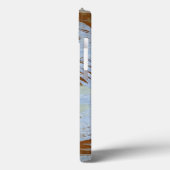 Coques Case-Mate iPhone Coucher de soleil du port (Verso / Gauche)