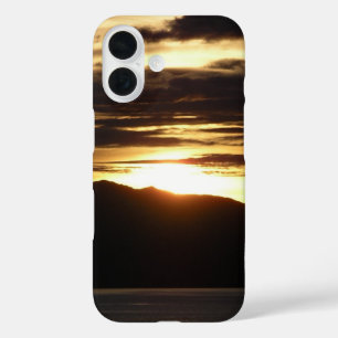 Coques iPhone 16 Coucher de soleil en Alaska III Photographie magni