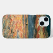 Coques Case-Mate iPhone Coucher de soleil en mer par Pierre Renoir, Art Vi (Verso (horizontal))