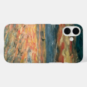 Coques Case-Mate iPhone Coucher de soleil en mer par Pierre Renoir, Art Vi (Verso (horizontal))
