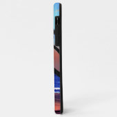 Coques Case-Mate iPhone Coucher de soleil et palmiers Silhouettes Vagues o (Dos/Gauche)