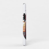 Coques Case-Mate iPhone Coucher de soleil hawaïen avec palmier. (Dos/Droite)