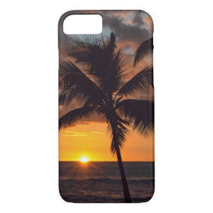 Case-Mate iPhone Case Coucher de soleil hawaïen et palmier - iPhone 8/7 