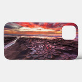 Coques Case-Mate iPhone Coucher de soleil incroyable aux bassins de marée (Verso (horizontal))