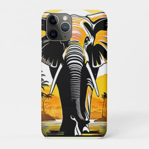 Case-Mate iPhone Case Coucher de soleil majestueux d'éléphant