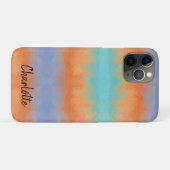 Coques Case-Mate iPhone Coucher de soleil rétro (Dos (Horizontal))