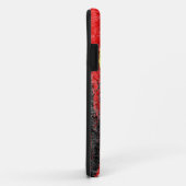 Coques Case-Mate iPhone Coucher de soleil rouge | Peinture Abstraite #2 (Dos/Droite)