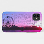 Coques Case-Mate iPhone Coucher de soleil sur Fairgrounds tendance (Dos (Horizontal))