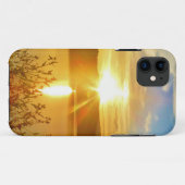 Coques Case-Mate iPhone Coucher de soleil sur le lac Arrowhead (Dos (Horizontal))