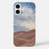 Coucher de soleil sur les dunes de sable sur photo