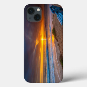 iPhone 13 Coque Coucher de soleil sur l'océan Pacifique