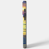 Coques Case-Mate iPhone Coucher de soleil tropical clair (Verso / Gauche)