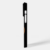 Coques Case-Mate iPhone Coucher de soleil Tropical de texte personnalisé (Verso / Gauche)