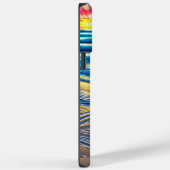 Coques Case-Mate iPhone Coucher de soleil tropical sur l'océan clair (Verso / Droite)