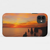 Coques Case-Mate iPhone Coucher de soleil, Twelve Apostles, Parc national  (Dos (Horizontal))