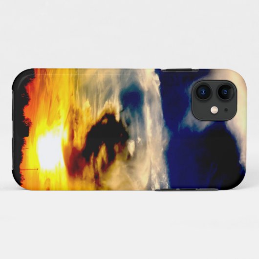 Coques Case-Mate iPhone Coucher du soleil (Dos (Horizontal))