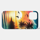 Coques Case-Mate iPhone Coucher du soleil (Verso (horizontal))