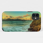 Coques Case-Mate iPhone Coucher du soleil à la plage de Baker (Dos (Horizontal))