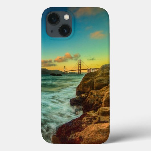 Coques Case-Mate iPhone Coucher du soleil à la plage de Baker (Verso)