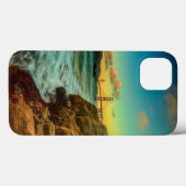 Coques Case-Mate iPhone Coucher du soleil à la plage de Baker (Verso (horizontal))