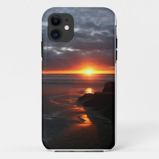 Coque iPhone 11 Coucher du soleil dramatique