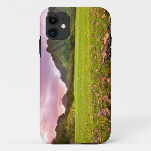 Coques Case-Mate iPhone Coucher du soleil jurassique (Dos)