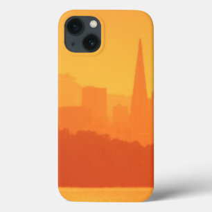 Etui iPhone 13 Coucher du soleil lumineux de San Francisco