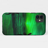 COQUES Case-Mate iPhone COUCHERS DE SOLEIL VERTS PAYSAGE OCÉANIQUE   (Dos (Horizontal))