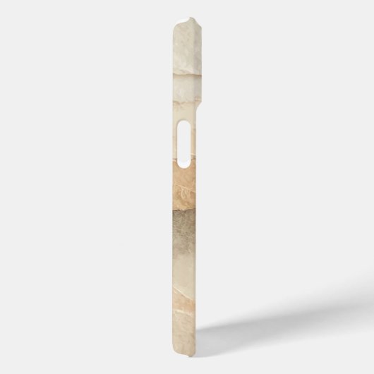 Coques Case-Mate iPhone Couches à déchirure texturées naturelles (Verso / Droite)