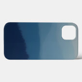 Coques Case-Mate iPhone Couches bleues (Verso (horizontal))