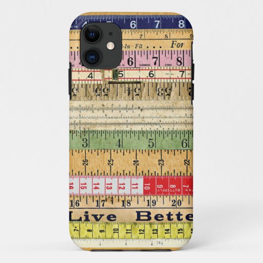 Coques Case-Mate iPhone Coudre Aller Mesurer Les Créations (Dos)