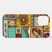 Coques Case-Mate iPhone Coudre des morceaux de tissu dans un style patchwo (Verso (horizontal))