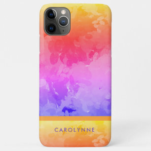 Case-Mate iPhone Case Couleur arc-en-ciel brillant Monogramme Motif Abst