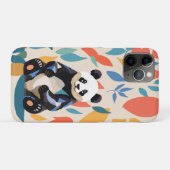Coques Case-Mate iPhone Couleur assis Panda Ours Matisse Inspiré (Dos (Horizontal))