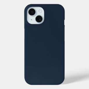 Coque Pour iPhone 15 Couleur Bleu Uni Mat