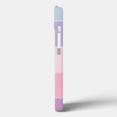 Coques Case-Mate iPhone Couleur Bloc Pastel Couleurs Bandes (Verso / Gauche)