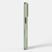 Coques Case-Mate iPhone Couleur claire et verte (Verso / Droite)