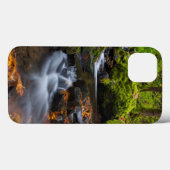 Coques Case-Mate iPhone Couleur d'automne le long des chutes de Starvation (Verso (horizontal))