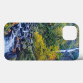 Coques Case-Mate iPhone Couleur d'automne le long des chutes de Starvation (Verso (horizontal))