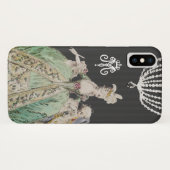 Coques Case-Mate iPhone COULEUR de CHANGEMENT de Marie Antoinette - (Dos (Horizontal))