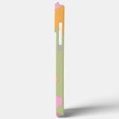 Coques Case-Mate iPhone Couleur de fleur groovy Motif nom (Verso / Gauche)