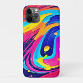 Coques Case-Mate iPhone Couleur de flux dynamique (Dos)