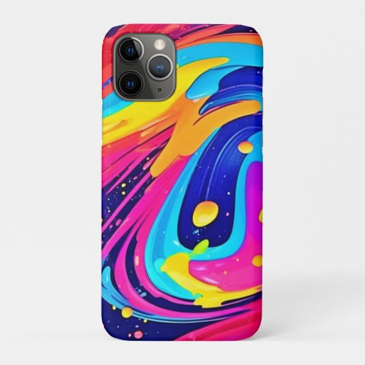 Coques Case-Mate iPhone Couleur de flux dynamique (Dos)