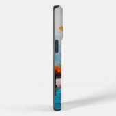 Coques Case-Mate iPhone couleur de l'eau (Verso / Droite)